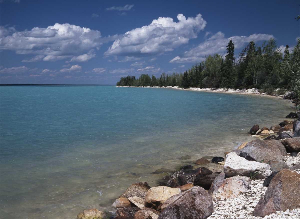 Canada, Manitoba, Little Limestone Lake art print by Mike Grandmaison for $57.95 CAD