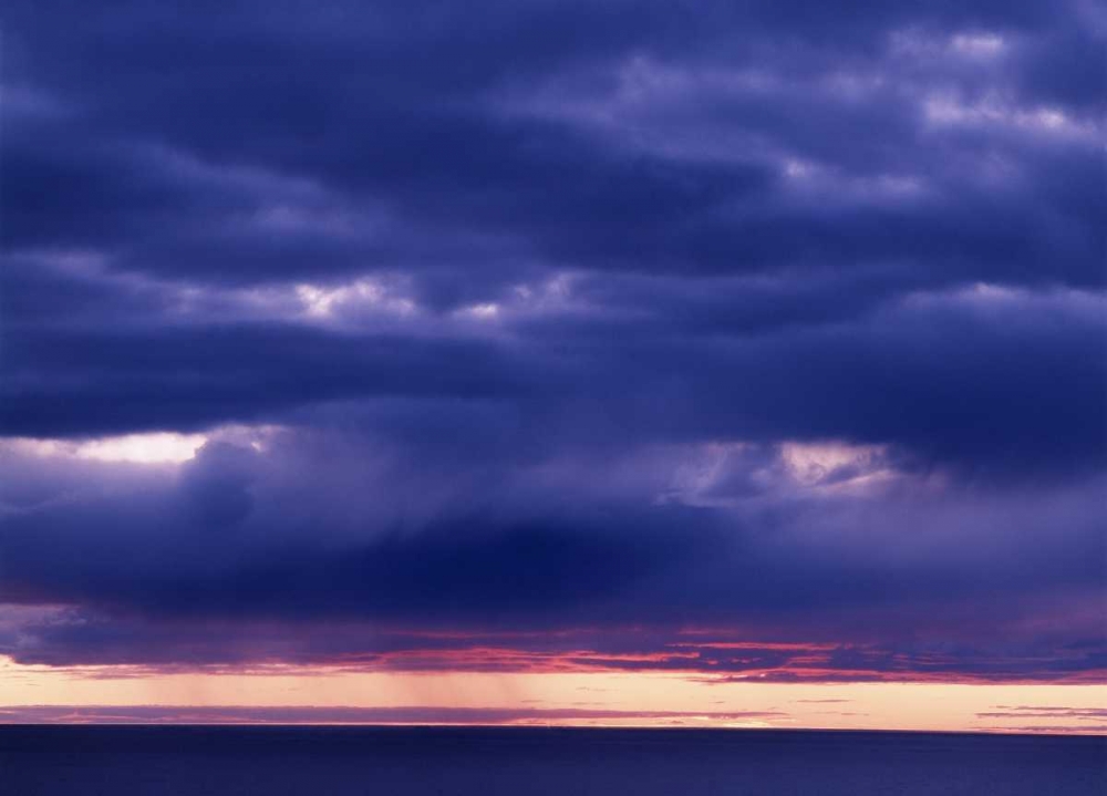 Canada, Churchill, storm cloud in Hudson Bay art print by Mike Grandmaison for $57.95 CAD