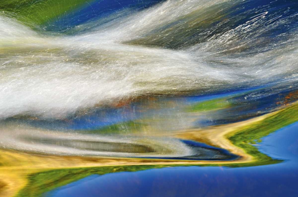 Canada, Nopiming PP Bird River at Tulabi Falls art print by Mike Grandmaison for $57.95 CAD