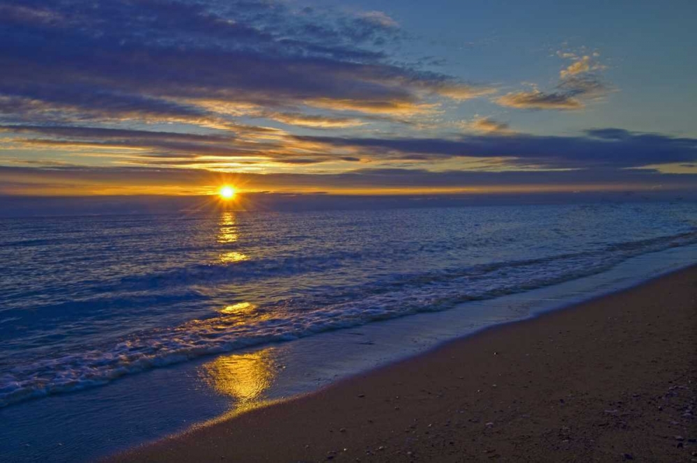 Canada, Manitoba Sunrise on Lake Winnipeg art print by Mike Grandmaison for $57.95 CAD