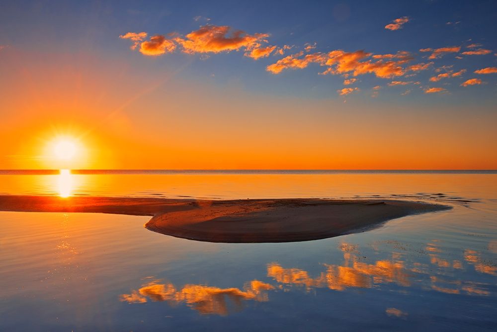 Canada-Manitoba-Matlock Sunrise on Lake Winnipeg art print by Jaynes Gallery for $57.95 CAD