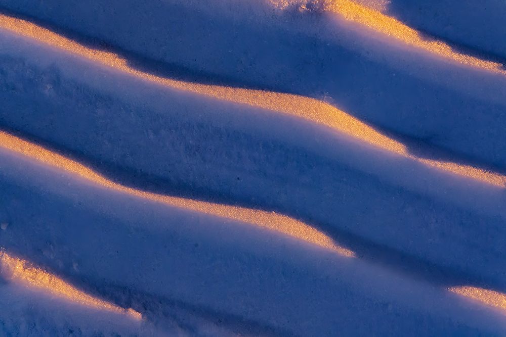 Canada-Manitoba-Winnipeg Shadows on snow at sunset art print by Jaynes Gallery for $57.95 CAD