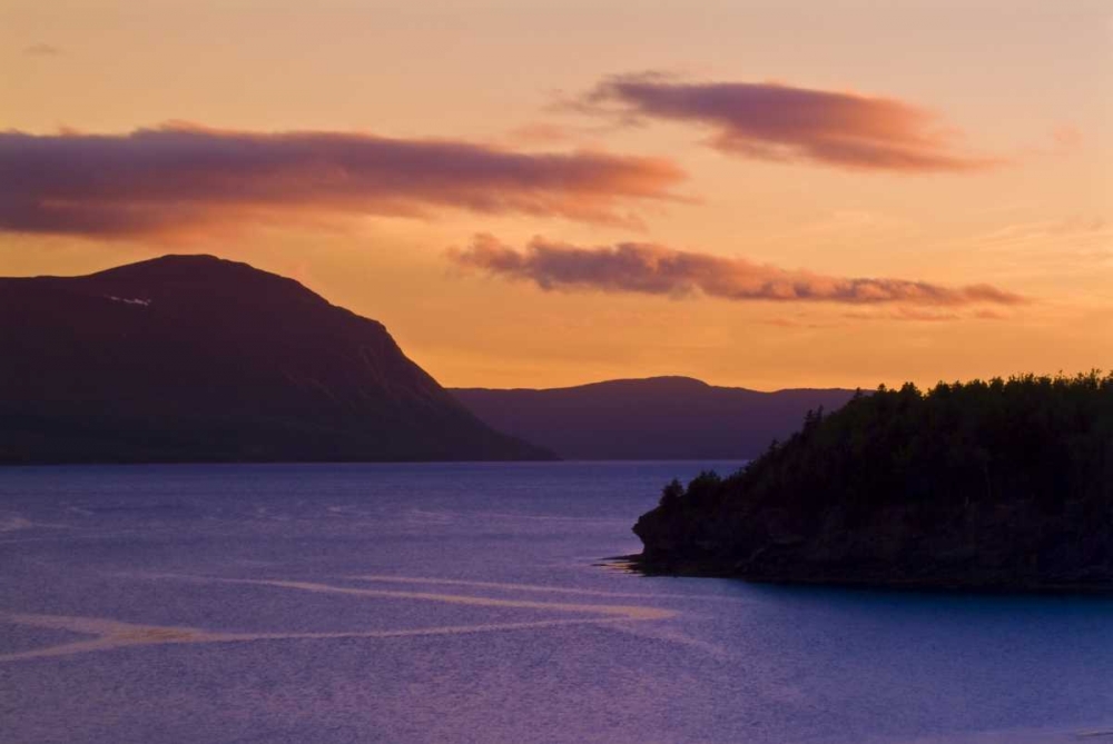Canada, Newfoundland Humber River at dusk art print by Mike Grandmaison for $57.95 CAD