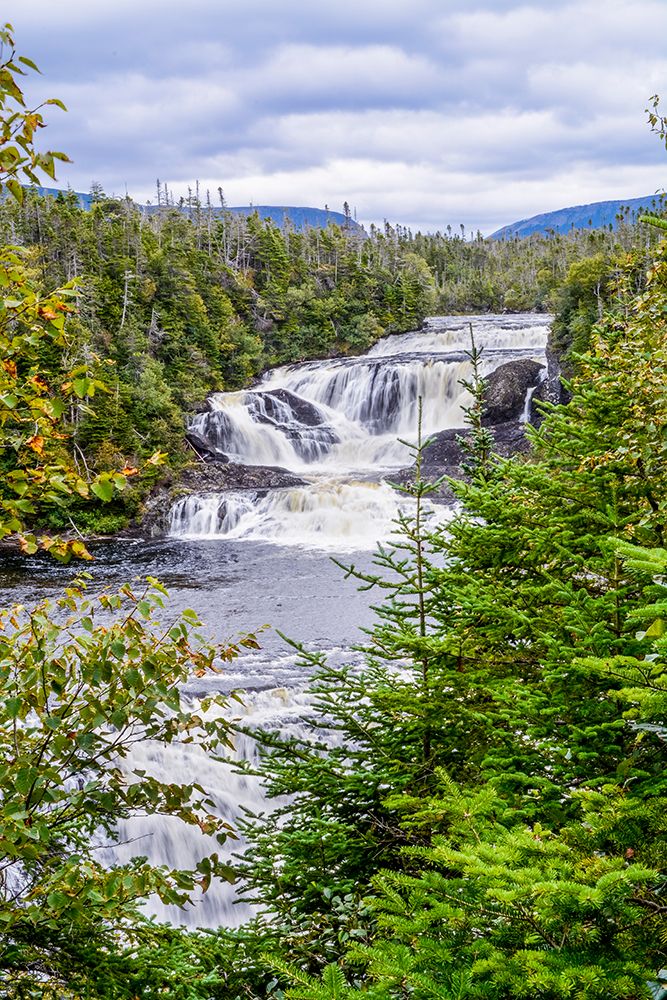 Bakers Brook Falls-Gros Mourne National Park-Rocky Harbor-Newfoundland-Canada art print by Michael DeFreitas for $57.95 CAD