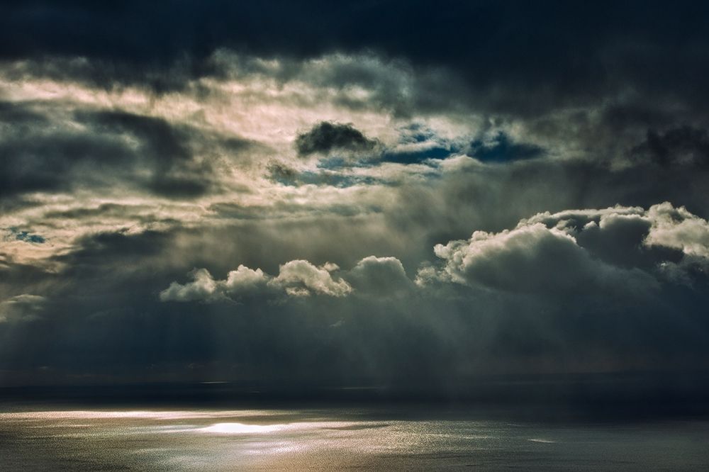Canada-Nova Scotia-Cape Breton Island Storm clouds on Cabot Strait art print by Jaynes Gallery for $57.95 CAD