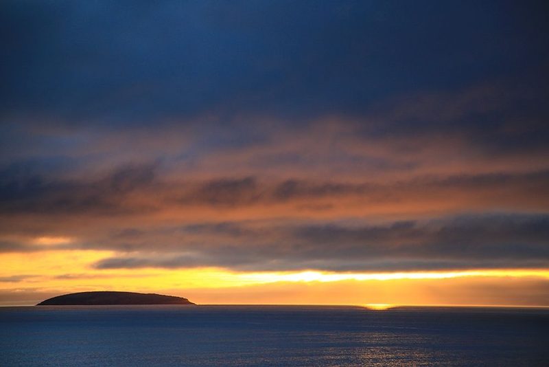 Canada-Nova Scotia-Cabot Trail-Cape Breton-Sunset at Margaree Harbor art print by Patrick J. Wall for $57.95 CAD