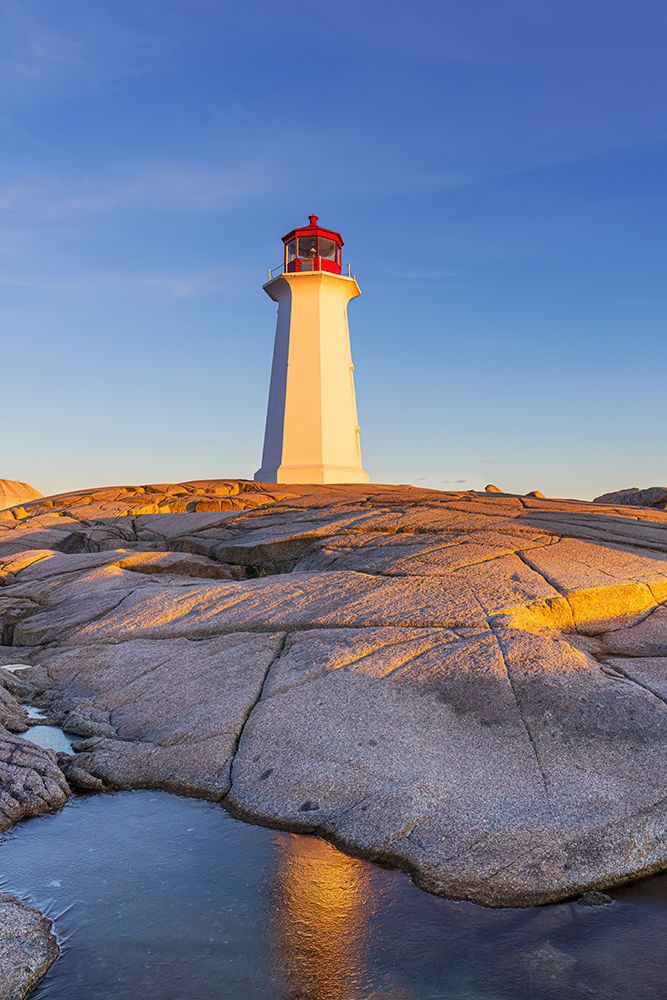 Peggys Cove Lighthouse, Nova Scotia, Canada. art print by Richard and Susan Day for $57.95 CAD