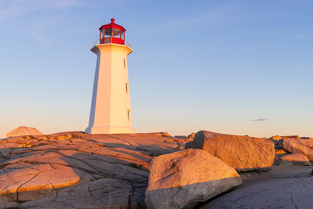 Peggys Cove Lighthouse, Nova Scotia, Canada. art print by Richard and Susan Day for $57.95 CAD