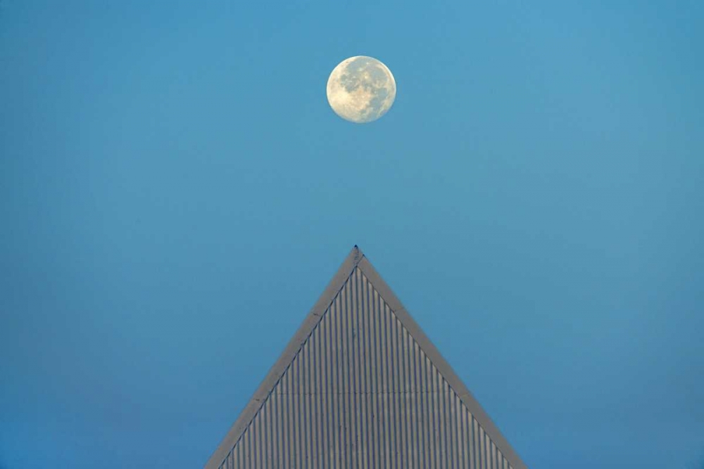 Canada, Ontario Full moon at Brock University art print by Mike Grandmaison for $57.95 CAD