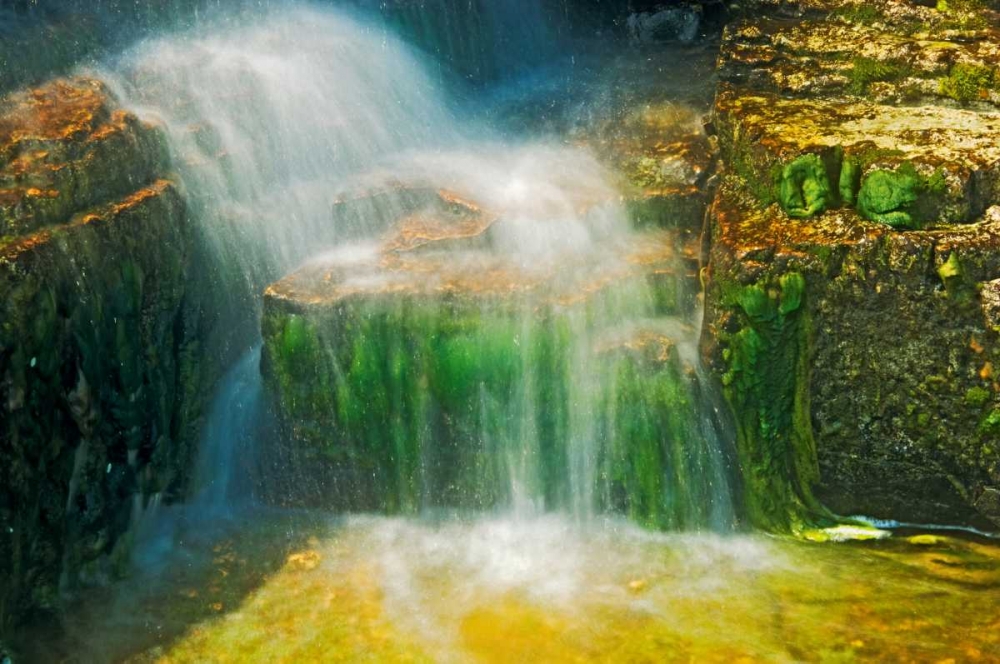 Canada, Ontario Cascading waterfall art print by Mike Grandmaison for $57.95 CAD