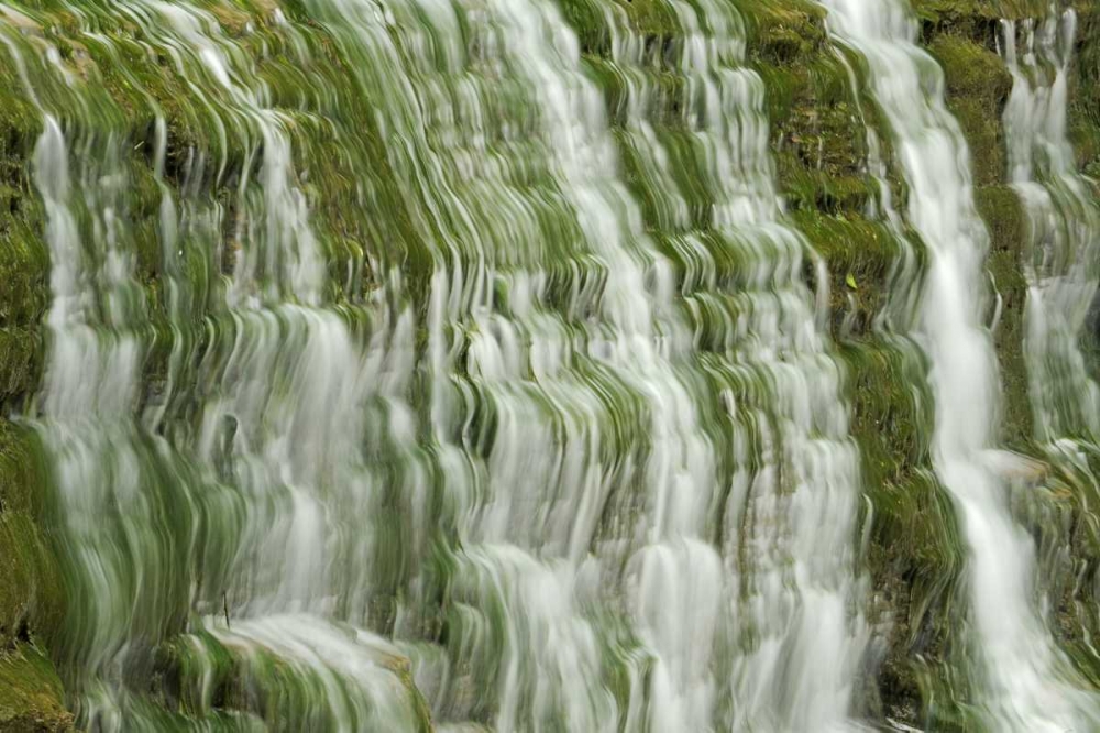 Canada, Ontario, Grimsby Beamer Falls cascading art print by Mike Grandmaison for $57.95 CAD