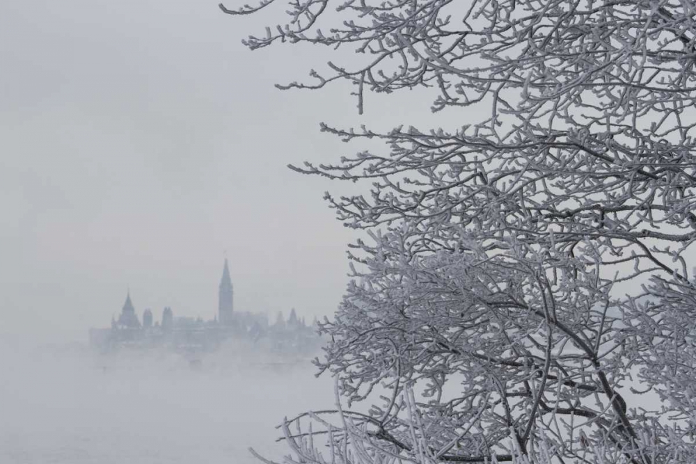 Canada, Ottawa, Ottawa River Parliament building art print by Bill Young for $57.95 CAD