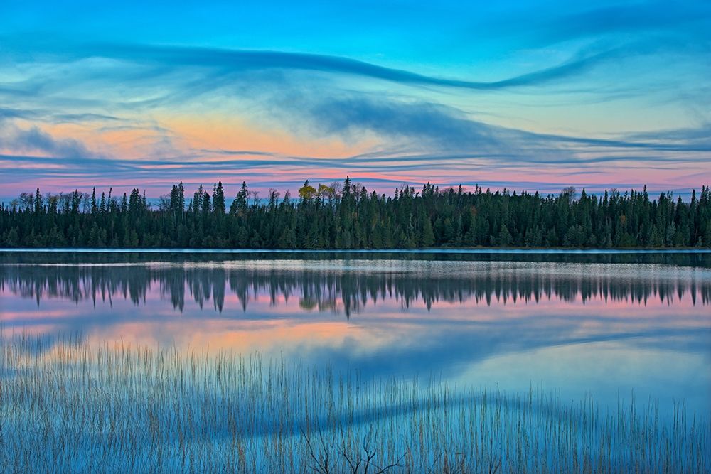 Canada-Ontario-Longlac Sunrise on Klotz Lake art print by Jaynes Gallery for $57.95 CAD