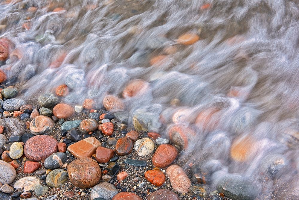 Canada-Ontario-Marathon Rocks and driftwood on Pebble Lake Superiors Beach art print by Jaynes Gallery for $57.95 CAD