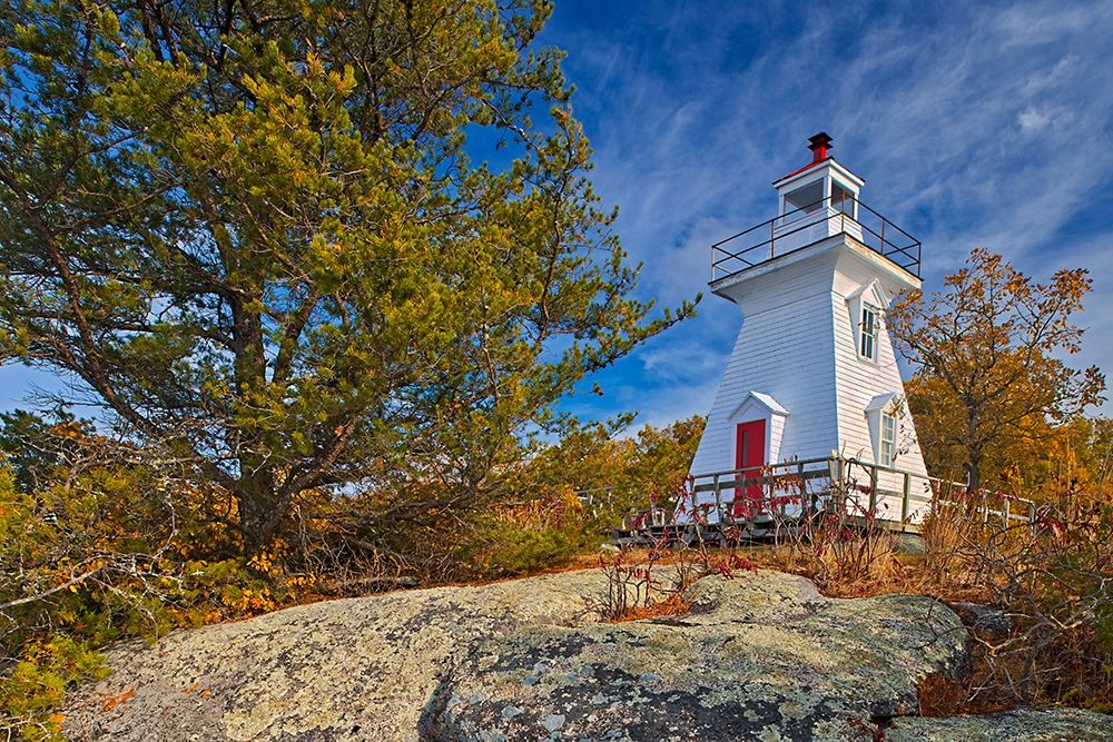 Canada-Ontario-Morson Lighthouse on Lake of the Woods art print by Jaynes Gallery for $57.95 CAD