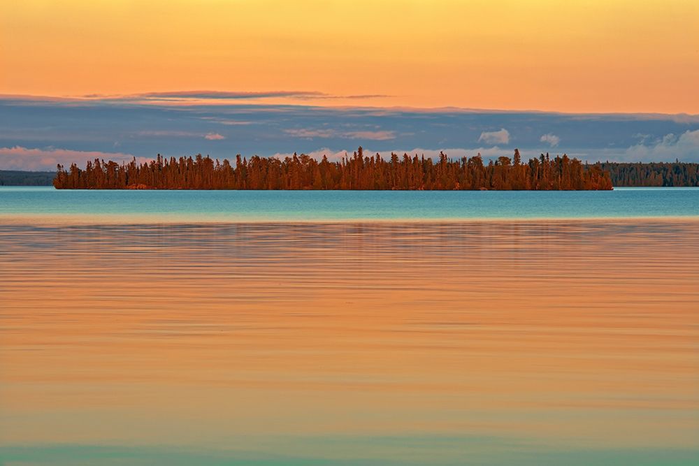 Canada-Ontario Perrault Lake at sunset art print by Jaynes Gallery for $57.95 CAD