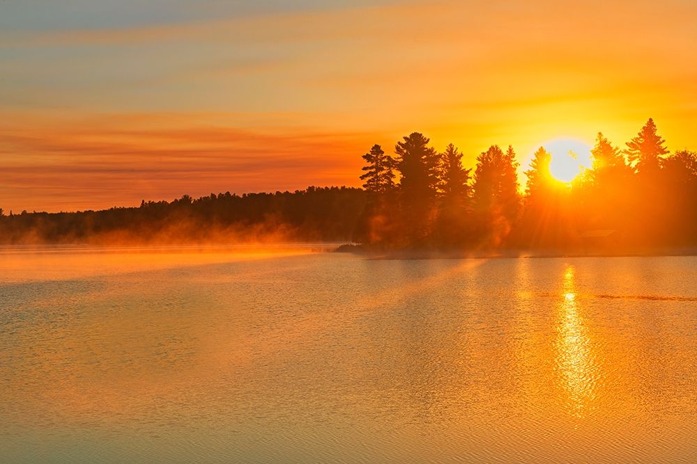 Canada-Ontario-Sunrise on Kakabikitchewan Lake art print by Jaynes Gallery for $57.95 CAD