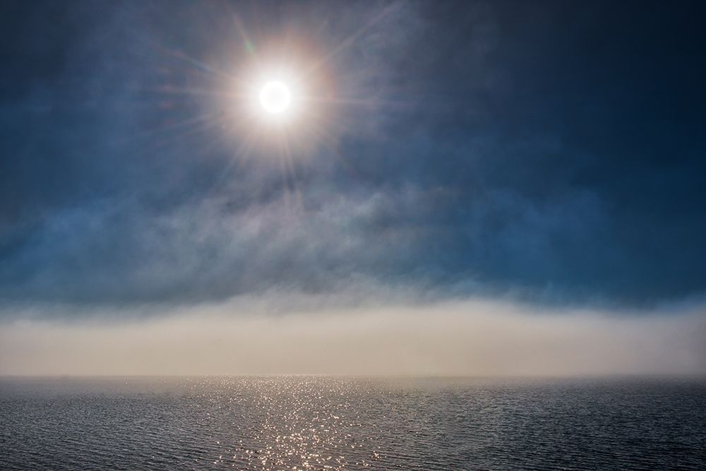 Canada-Ontario-Longlac Sunburst and fog on Long Lake art print by Jaynes Gallery for $57.95 CAD