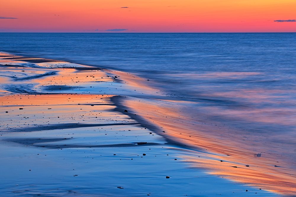Canada-Prince Edward Island-Cable Head Shoreline along Gulf of St Lawrence at sunset art print by Jaynes Gallery for $57.95 CAD