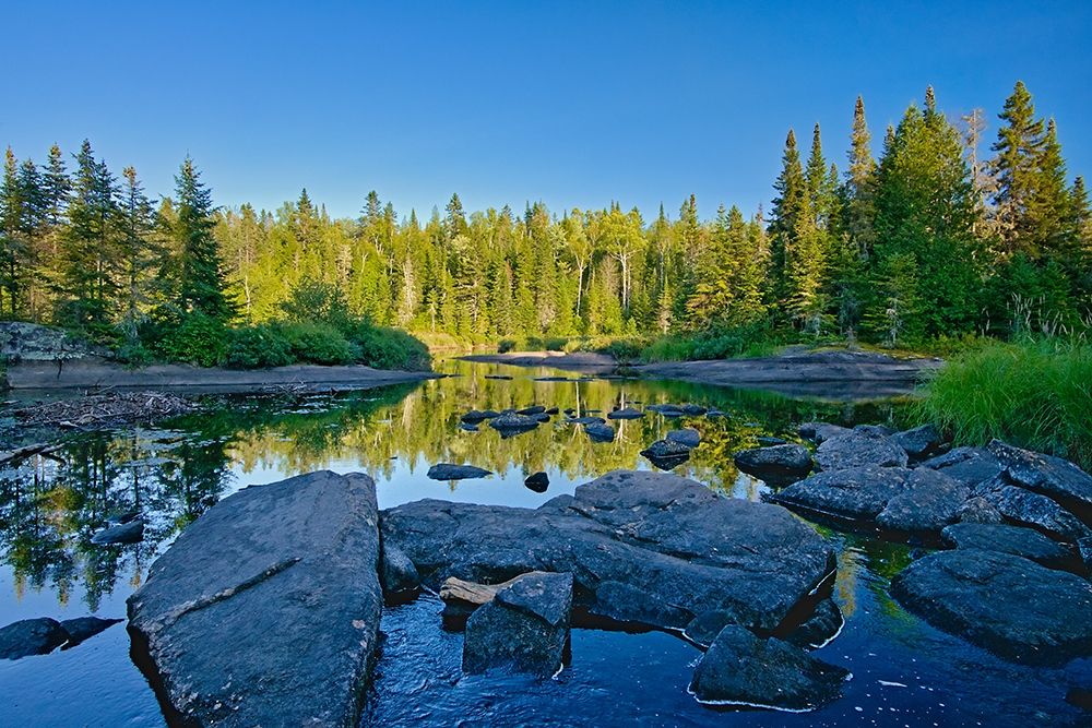 Canada-Quebec-La Mauricie National Park Ruisseau Bouchard Creek landscape art print by Jaynes Gallery for $57.95 CAD