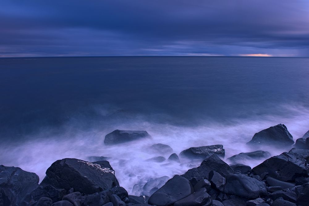 Canada-Quebec-Ruisseau Castor Waves crashing along the shoreline along the Gulf of St Lawrence art print by Jaynes Gallery for $57.95 CAD