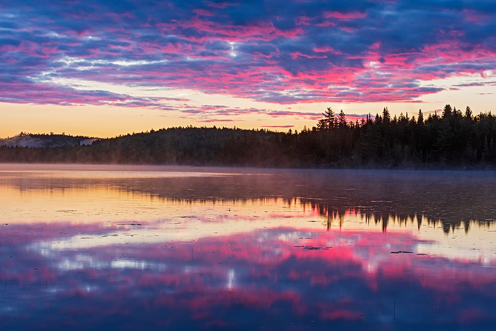 Canada-Quebec-Parc National du Fjord-du-Saguenay. Sunrise along the Saguenay River. art print by Jaynes Gallery for $57.95 CAD