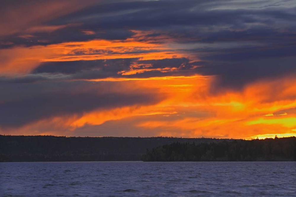 Canada, Prince Albert NP Storm on Waskesiu Lake art print by Mike Grandmaison for $57.95 CAD