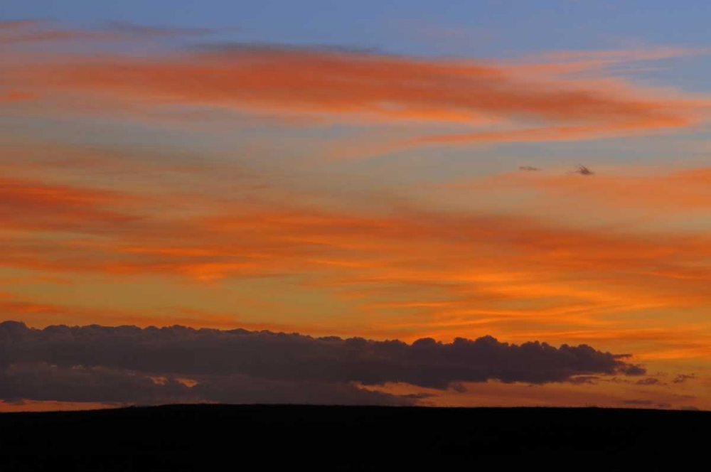 Canada, Saskatchewan, Sunset over grasslands art print by Mike Grandmaison for $57.95 CAD