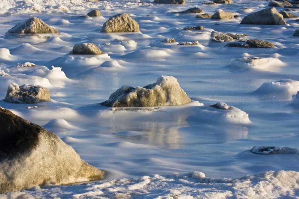 Canada, Hudson Bay Ice and snow on the bay art print by Cathy and Gordon Illg for $57.95 CAD