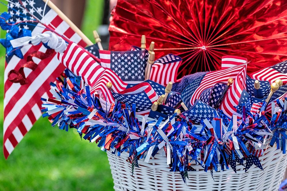4th of July decorations art print by Jim Engelbrecht for $57.95 CAD
