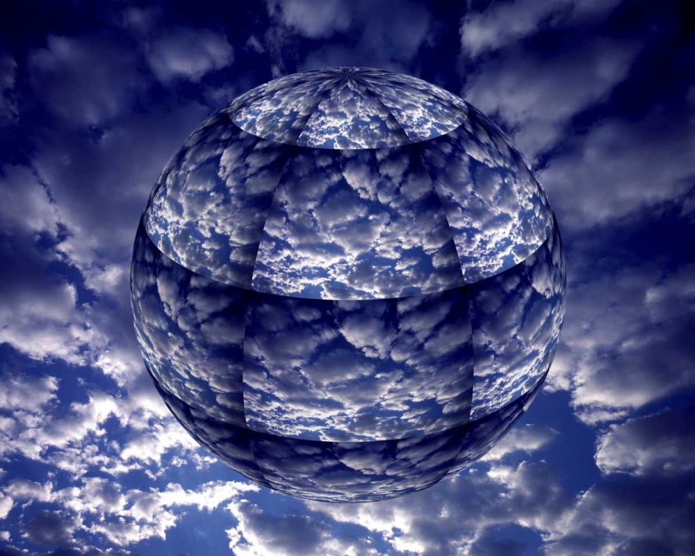 Concept of 3D Earth climate art print by Jim Zuckerman for $57.95 CAD