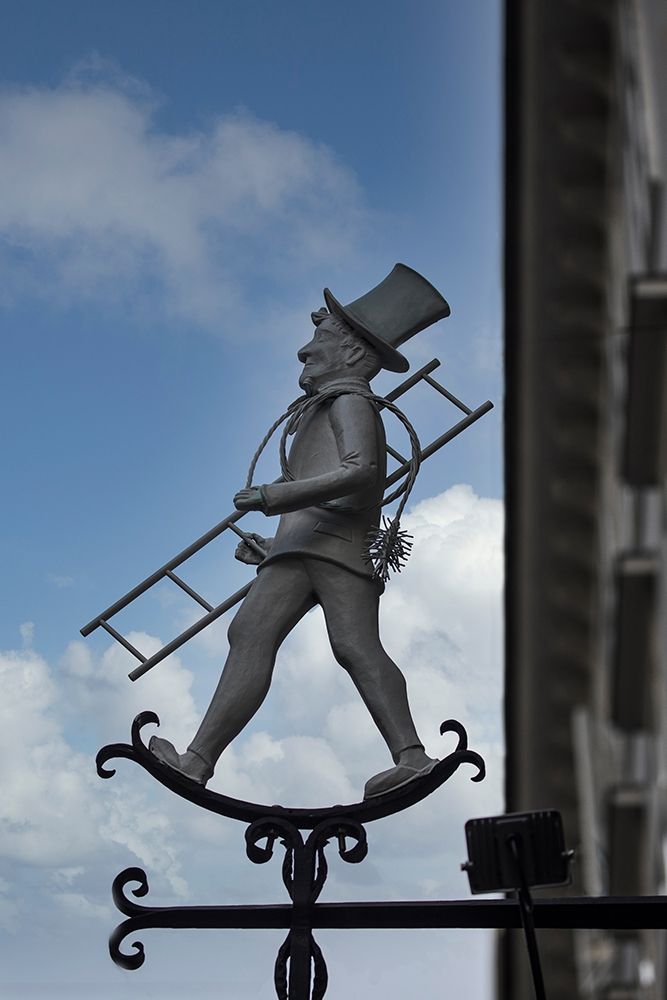 Austria-Vienna-Store Sign for a Chimney Sweep art print by Hollice Looney for $57.95 CAD
