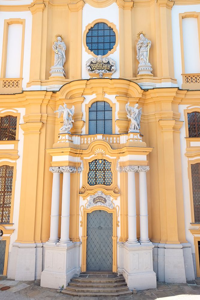 Melk, Austria. Melk Abbey, famous UNESCO site. art print by Julien McRoberts for $57.95 CAD