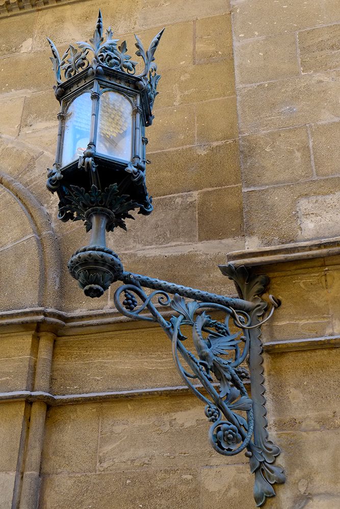 Vienna, Austria. Beautiful iron ornate lamp. art print by Julien McRoberts for $57.95 CAD