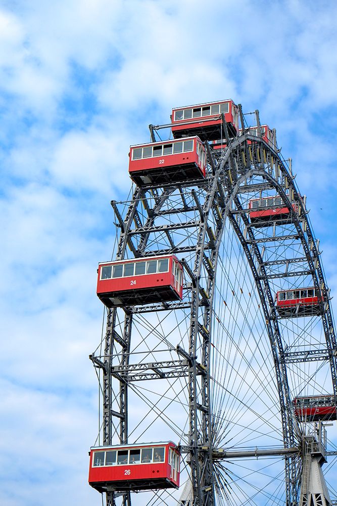 Vienna, Austria. Famous Prater Amusement Park and Gardens. art print by Julien McRoberts for $57.95 CAD