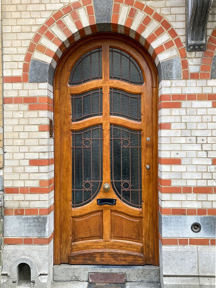 Brussels, Belgium. Art Nouveau architecture that graces the city. art print by Julien McRoberts for $57.95 CAD