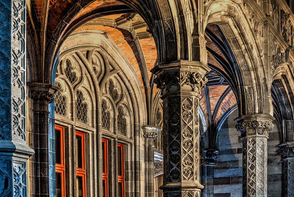 A cathedral in Bruges-Belgium art print by Steve Mohlenkamp for $57.95 CAD