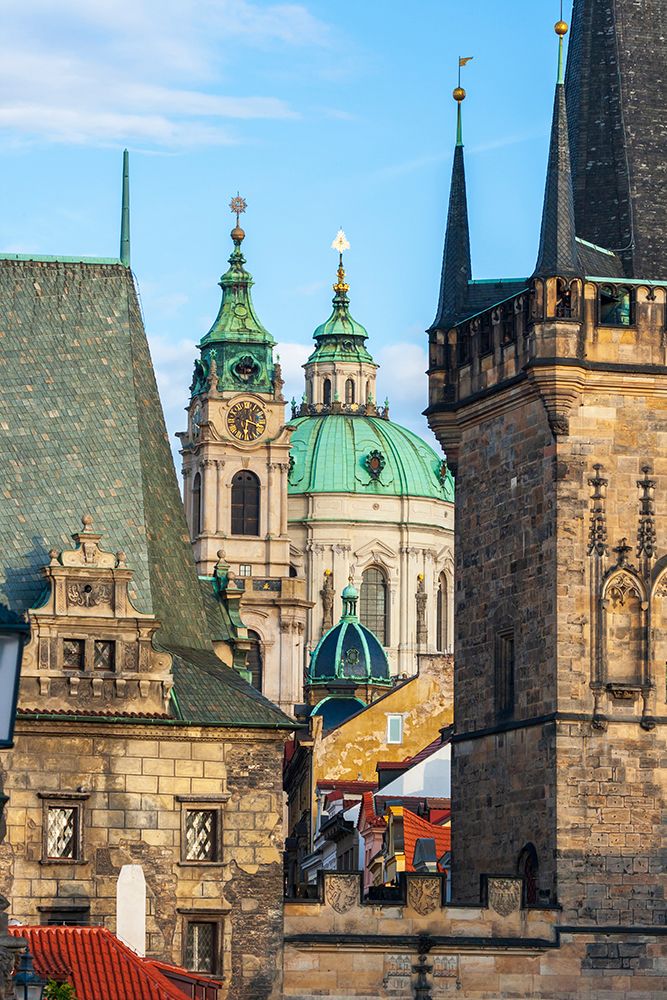 Baroque church of St-Nicholas-Prague-UNESCO World Heritage Site-Czech Republic-Eastern Europe art print by Tom Haseltine for $57.95 CAD