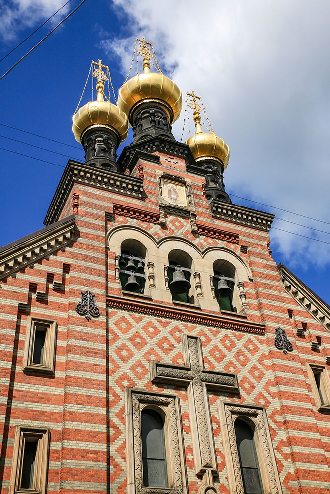 Copenhagen, Denmark. St. Alexander Nevsky Church. art print by Jolly Sienda for $57.95 CAD