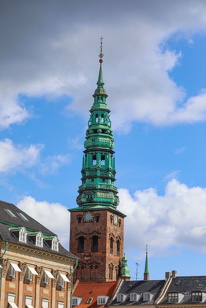 Copenhagen, Denmark. Christiansborg Palace tower art print by Jolly Sienda for $57.95 CAD
