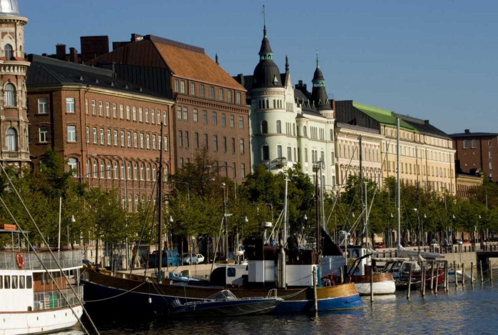 Finland Overview of Helsinki from harbor art print by Nancy, Steve Ross for $57.95 CAD