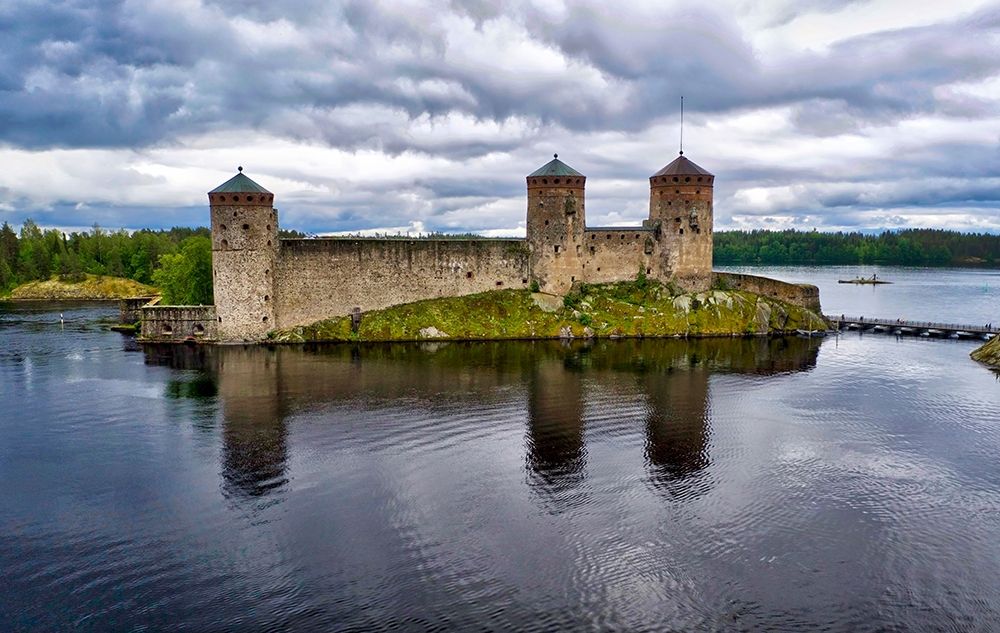 Finlandia-Savonlinna-Savonlinna castle art print by Michele Molinari for $57.95 CAD