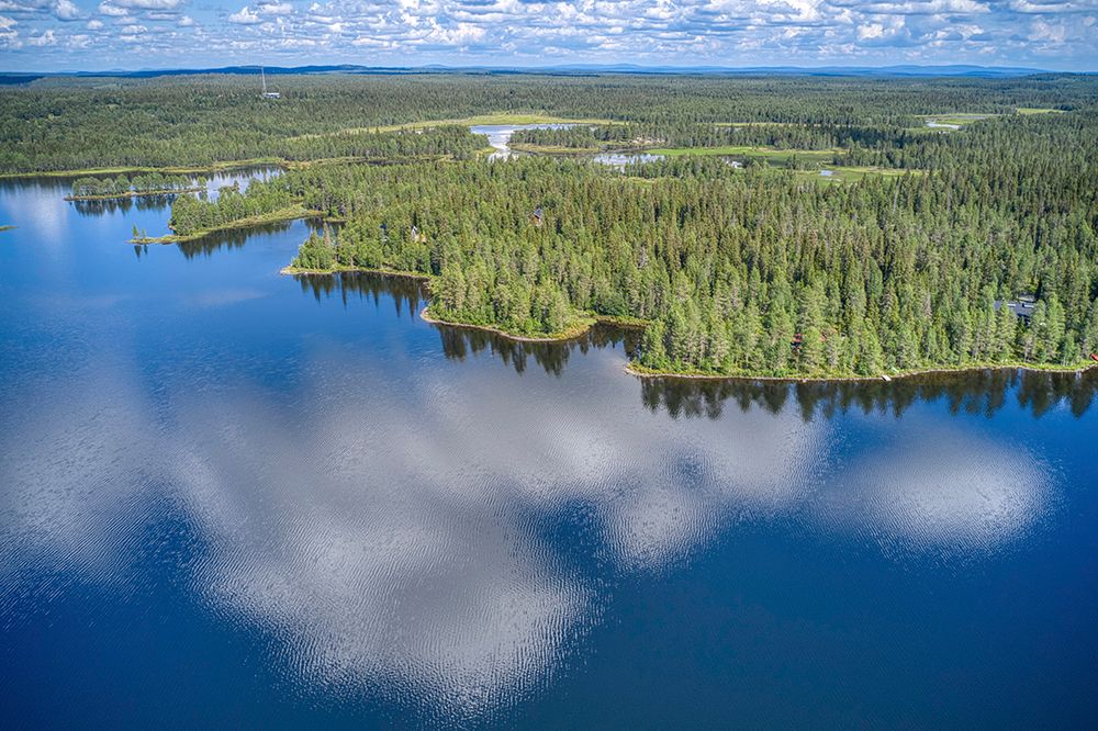 Finland, North Ostrobothnia, Rukatunturi area. art print by Michele Molinari for $57.95 CAD