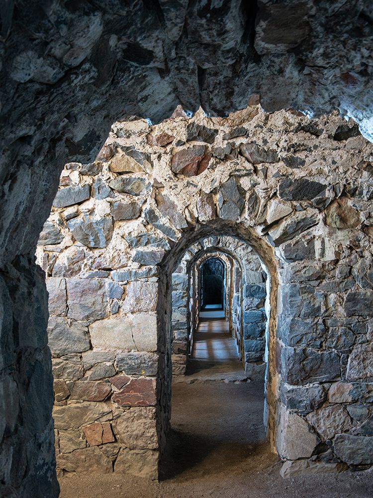Sea fortress Suomenlinna, UNESCO Site, on guarding Helsinki, the capital of Finland. art print by Martin Zwick for $57.95 CAD