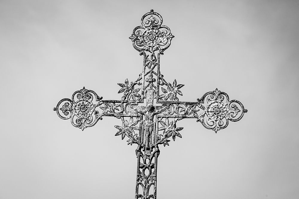 France-Giverny Iron cross art print by Jaynes Gallery for $57.95 CAD