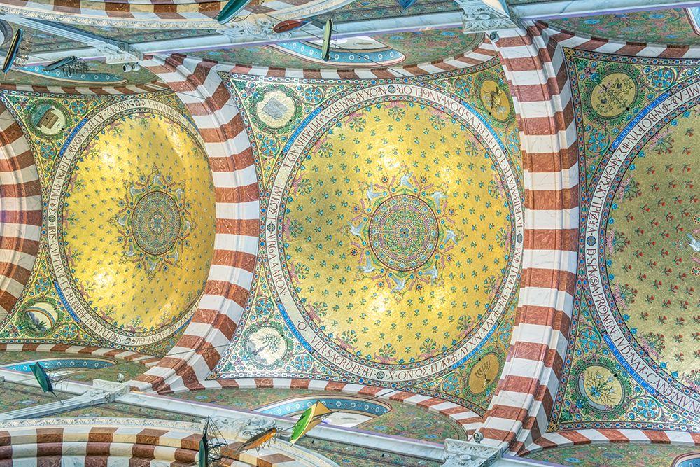 France, Provence. Marseille. Notre Dame de la Garde Ceiling. art print by Rob Tilley for $57.95 CAD