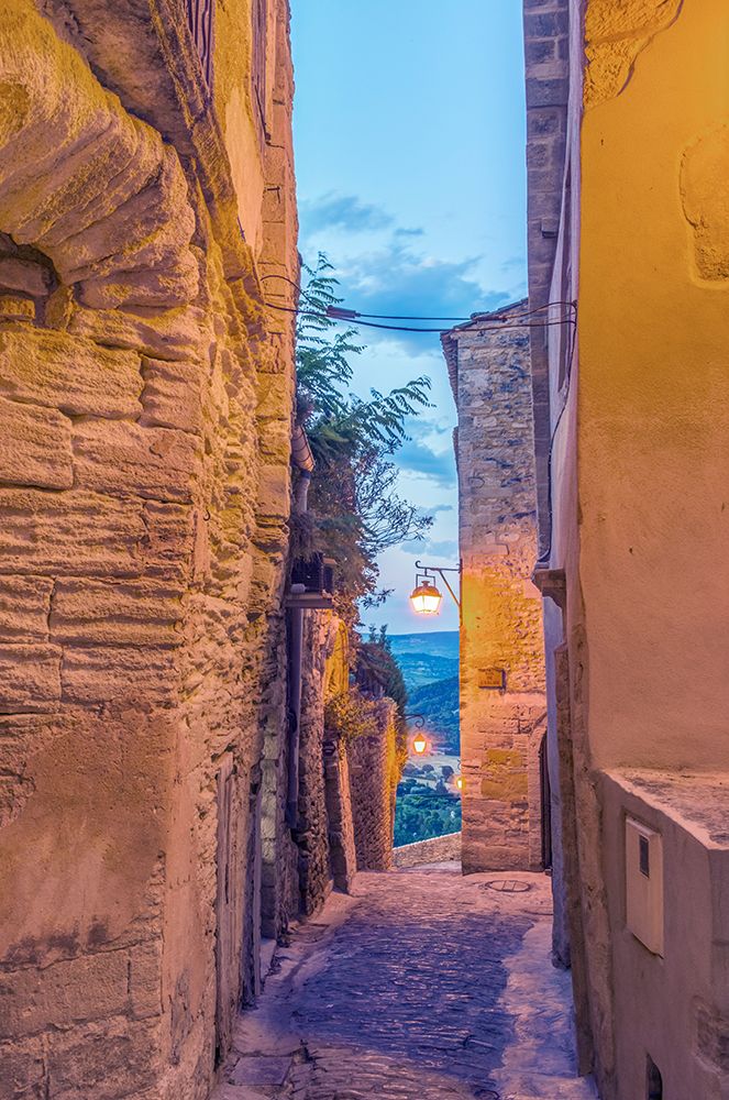 France, Provence, Gordes. Alleyway art print by Rob Tilley for $57.95 CAD