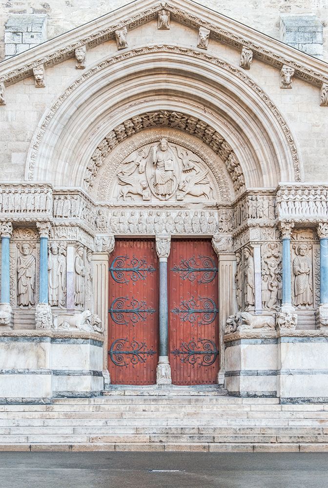 France, Provence, Arles. Saint-Trophime Church (formerly the cathedral of Arles.) art print by Rob Tilley for $57.95 CAD
