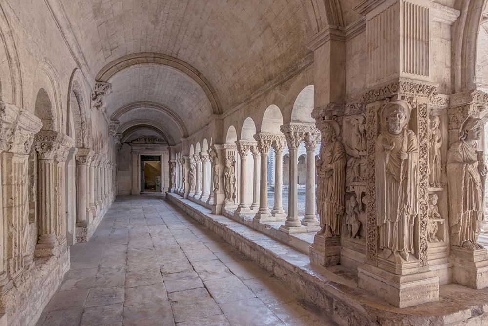 France, Provence, Arles. Saint Trophime Cloister completed in the 13th century art print by Rob Tilley for $57.95 CAD