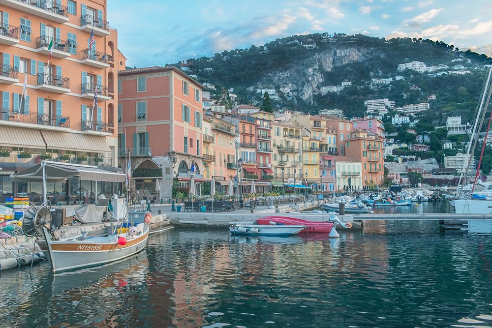 France, Provence. Villefranche-sur-Mer, harbor art print by Rob Tilley for $57.95 CAD